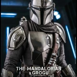 Maybang's Collectibles Hot Toys Star Wars The Mandalorian - Television Masterpiece Series The Mandalorian And Grogu 1/6 Scale 12" Collectible Figure