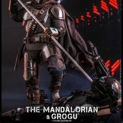 Maybang's Collectibles Hot Toys Star Wars The Mandalorian - Television Masterpiece Series The Mandalorian And Grogu 1/6 Scale 12