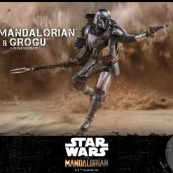 Maybang's Collectibles Hot Toys Star Wars The Mandalorian - Television Masterpiece Series The Mandalorian And Grogu 1/6 Scale 12