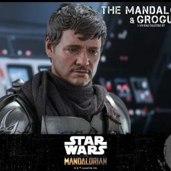 Maybang's Collectibles Hot Toys Star Wars The Mandalorian - Television Masterpiece Series The Mandalorian And Grogu 1/6 Scale 12