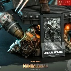 Maybang's Collectibles Hot Toys Star Wars The Mandalorian And The Child (Deluxe Set) 1/4 Quarter Scale Collectible Figure Set