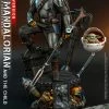 Maybang's Collectibles Hot Toys Star Wars The Mandalorian And The Child (Deluxe Set) 1/4 Quarter Scale Collectible Figure Set