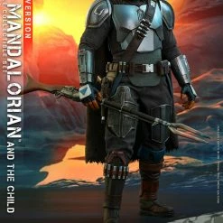 Maybang's Collectibles Hot Toys Star Wars The Mandalorian And The Child (Deluxe Set) 1/4 Quarter Scale Collectible Figure Set
