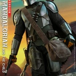 Maybang's Collectibles Hot Toys Star Wars The Mandalorian And The Child (Deluxe Set) 1/4 Quarter Scale Collectible Figure Set