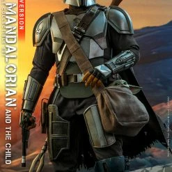 Maybang's Collectibles Hot Toys Star Wars The Mandalorian And The Child (Deluxe Set) 1/4 Quarter Scale Collectible Figure Set