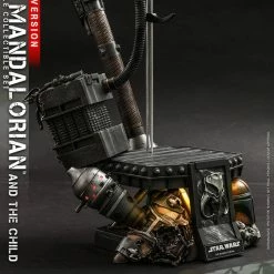 Maybang's Collectibles Hot Toys Star Wars The Mandalorian And The Child (Deluxe Set) 1/4 Quarter Scale Collectible Figure Set