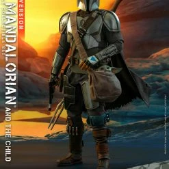 Maybang's Collectibles Hot Toys Star Wars The Mandalorian And The Child (Deluxe Set) 1/4 Quarter Scale Collectible Figure Set