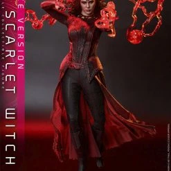 Maybang's Collectibles Hot Toys Marvel Doctor Strange In The Multiverse Of Madness The Scarlet Witch (Deluxe Version) 1/6 Scale Collectible Figure