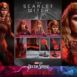 Maybang's Collectibles Hot Toys Marvel Doctor Strange In The Multiverse Of Madness The Scarlet Witch 1/6 Scale Collectible Figure