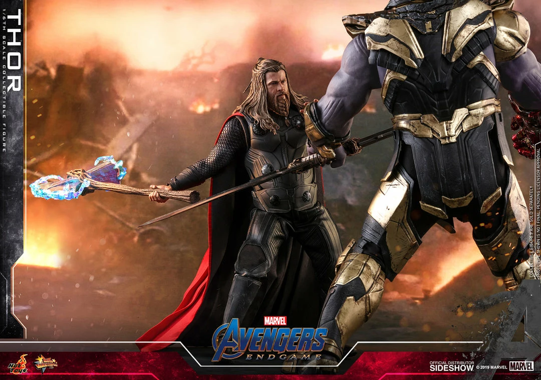 Maybang's Collectibles Hot Toys Marvel Comics Avengers Endgame Thor 1/6 Scale Collectible Figure 5 Maybang's Collectibles Hot Toys Marvel Comics Avengers Endgame Thor 1/6 Scale Collectible Figure