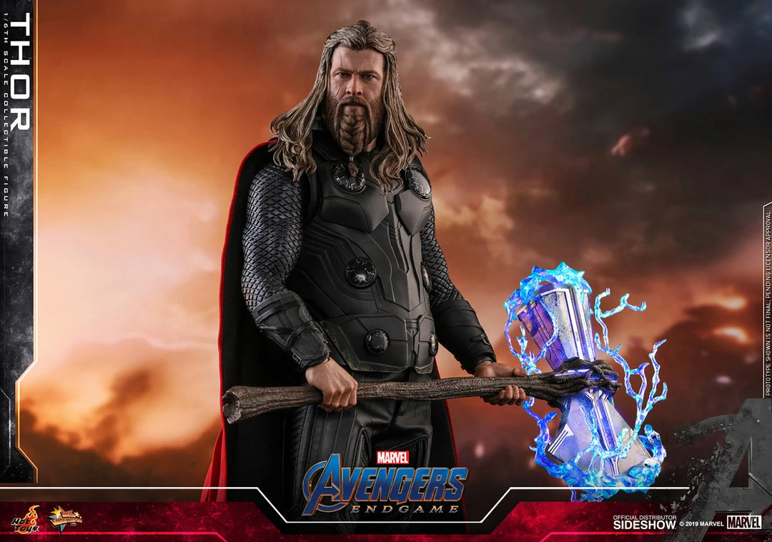 Maybang's Collectibles Hot Toys Marvel Comics Avengers Endgame Thor 1/6 Scale Collectible Figure 7 Maybang's Collectibles Hot Toys Marvel Comics Avengers Endgame Thor 1/6 Scale Collectible Figure