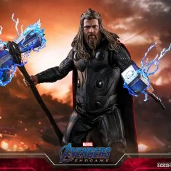 Maybang's Collectibles Hot Toys Marvel Comics Avengers Endgame Thor 1/6 Scale Collectible Figure 33 Maybang's Collectibles Hot Toys Marvel Comics Avengers Endgame Thor 1/6 Scale Collectible Figure