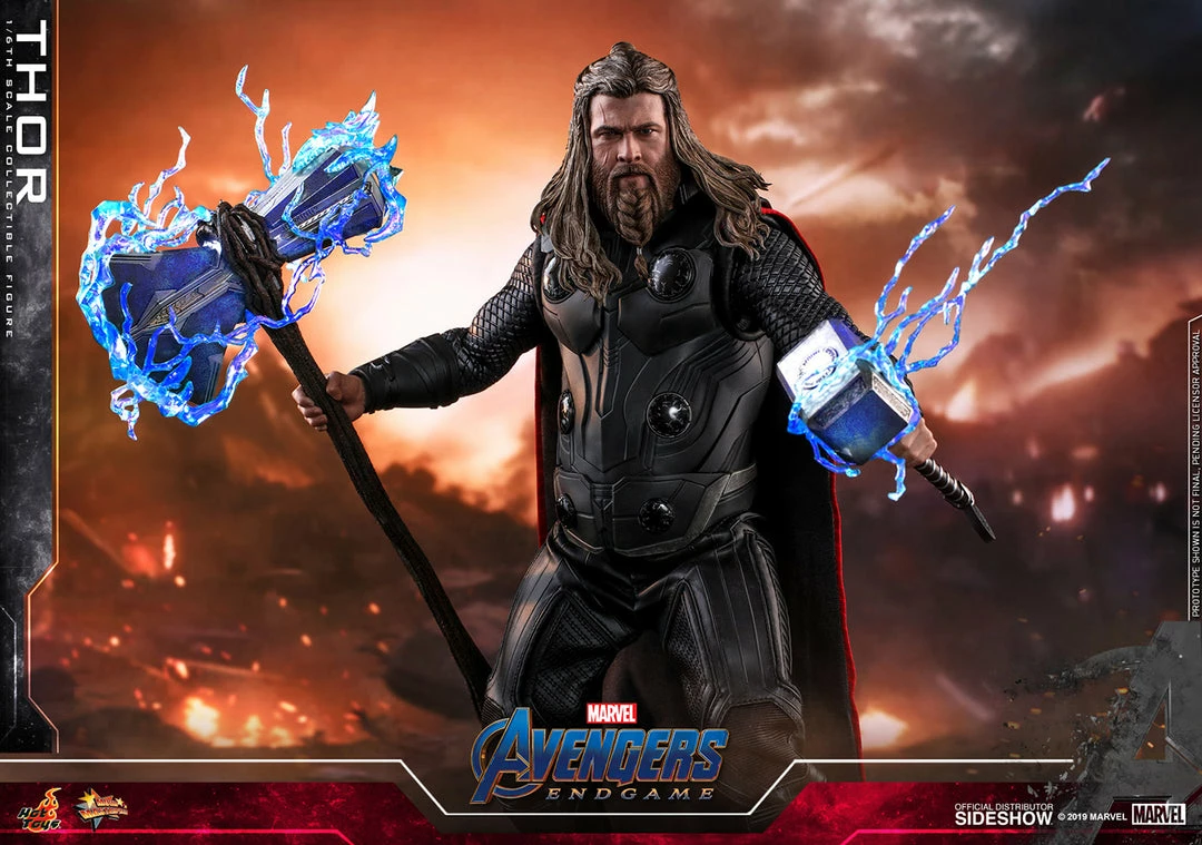 Maybang's Collectibles Hot Toys Marvel Comics Avengers Endgame Thor 1/6 Scale Collectible Figure 14 Maybang's Collectibles Hot Toys Marvel Comics Avengers Endgame Thor 1/6 Scale Collectible Figure