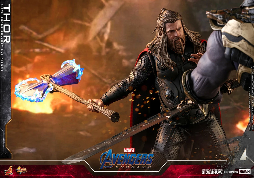 Maybang's Collectibles Hot Toys Marvel Comics Avengers Endgame Thor 1/6 Scale Collectible Figure 16 Maybang's Collectibles Hot Toys Marvel Comics Avengers Endgame Thor 1/6 Scale Collectible Figure
