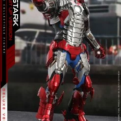 Maybang's Collectibles Hot Toys Marvel Comics Iron Man 2 Tony Stark (Mark V Suit Up Version) Deluxe 1/6 Scale 12
