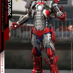 Maybang's Collectibles Hot Toys Marvel Comics Iron Man 2 Tony Stark (Mark V Suit Up Version) Deluxe 1/6 Scale 12