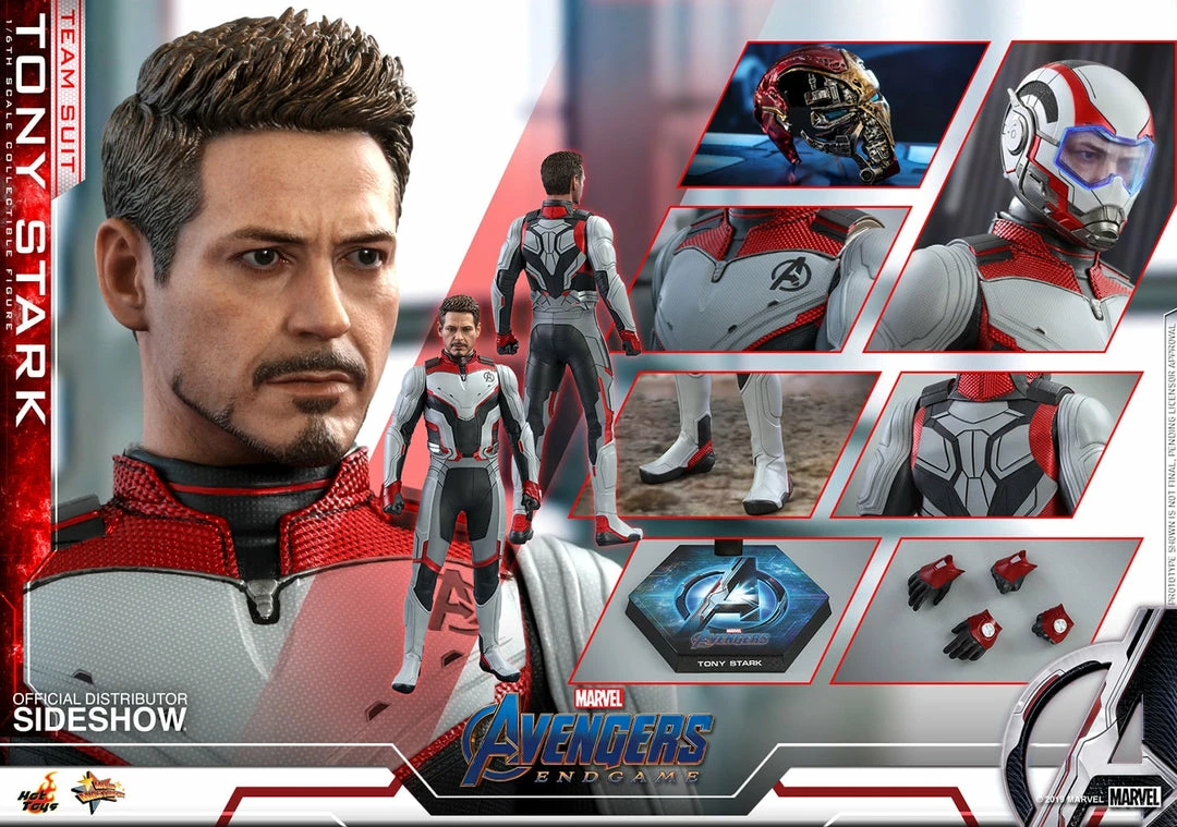 Maybang's Collectibles Hot Toys Marvel Comics Avengers Endgame Tony Stark (Team Suit) 1/6 Scale Collectible Figure 19 Maybang's Collectibles Hot Toys Marvel Comics Avengers Endgame Tony Stark (Team Suit) 1/6 Scale Collectible Figure