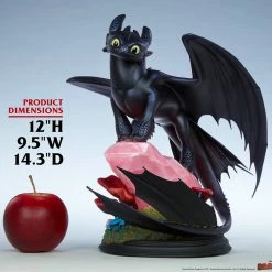 Maybang's Collectibles Sideshow How To Train Your Dragon Toothless Statue Sideshow Collectibles