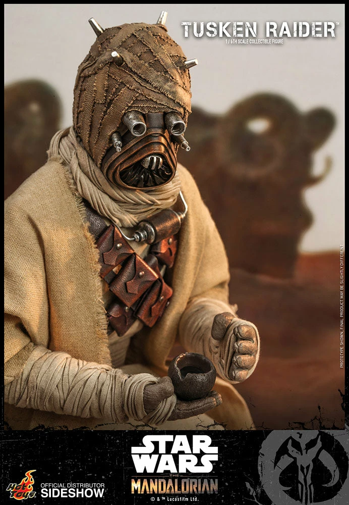 Maybang's Collectibles Hot Toys Star Wars The Mandalorian - Television Masterpiece Series Tusken Raider 1/6 Scale 12" Collectible Figure 10 Maybang's Collectibles Hot Toys Star Wars The Mandalorian - Television Masterpiece Series Tusken Raider 1/6 Scale 12" Collectible Figure