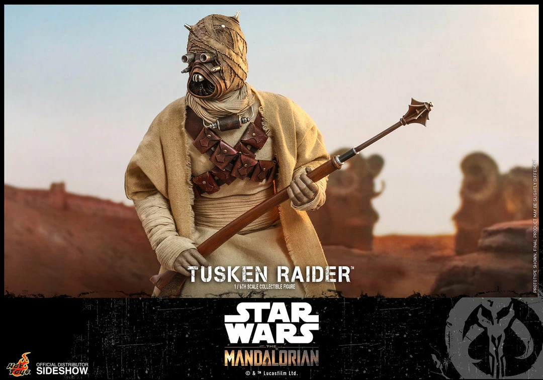 Maybang's Collectibles Hot Toys Star Wars The Mandalorian - Television Masterpiece Series Tusken Raider 1/6 Scale 12" Collectible Figure 18 Maybang's Collectibles Hot Toys Star Wars The Mandalorian - Television Masterpiece Series Tusken Raider 1/6 Scale 12" Collectible Figure