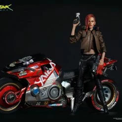 Maybang's Collectibles PureArts Cyberpunk 2077 V Male & Female 1/6 Scale Limited Edition Figure Set With Yaiba Kusanagi Sportbike Science Fiction