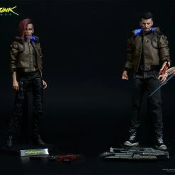 Maybang's Collectibles PureArts Cyberpunk 2077 V Male & Female 1/6 Scale Limited Edition Figure Set With Yaiba Kusanagi Sportbike Science Fiction