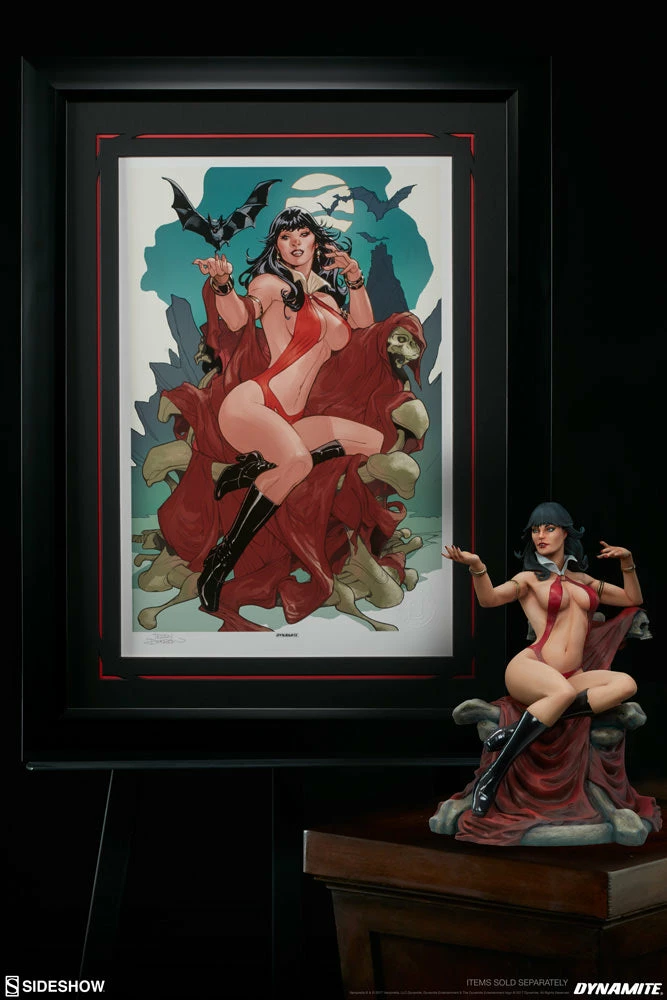 Vendor-unknown Sideshow Dynamite Entertainment Vampirella Collectibles Vampirella Statue Sideshow Collectibles 13 Vendor-unknown Sideshow Dynamite Entertainment Vampirella Collectibles Vampirella Statue Sideshow Collectibles