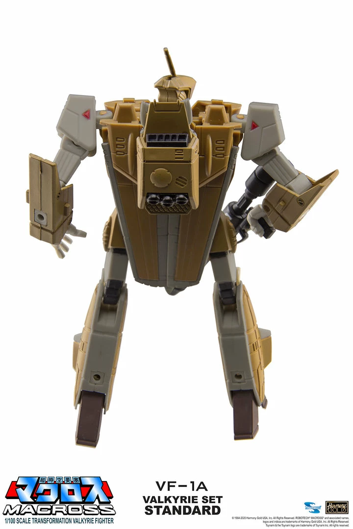 Maybang's Collectibles Toynami Macross Saga Retro Transformable Collection VF-1A Standard Valkyrie Variable Fighter 1/100 Scale Figure 2 Maybang's Collectibles Toynami Macross Saga Retro Transformable Collection VF-1A Standard Valkyrie Variable Fighter 1/100 Scale Figure