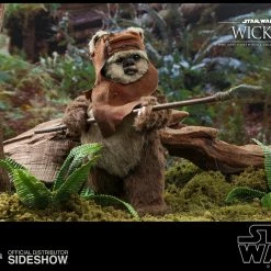 Maybang's Collectibles Hot Toys Star Wars Episode VI Return Of The Jedi Ewok Wicket 1/6 Scale Figure