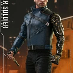 Maybang's Collectibles Hot Toys Marvel The Falcon And The Winter Soldier Television Masterpiece Series The Winter Soldier 1/6 Scale Collectible Figure