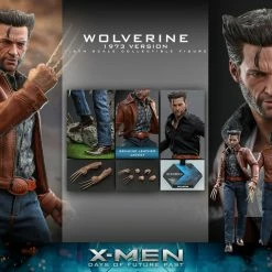 Maybang's Collectibles Hot Toys Marvel X-Men Days Of Future Past Wolverine (1973 Version) 1/6 Scale 12