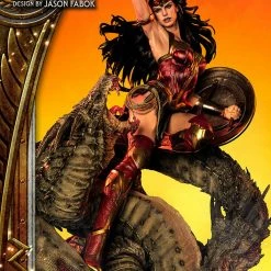 Vendor-unknown Prime 1 Studio Museum Masterline DC Comics Wonder Woman VS Hydra 1/3 Scale Statue Prime 1 Studios