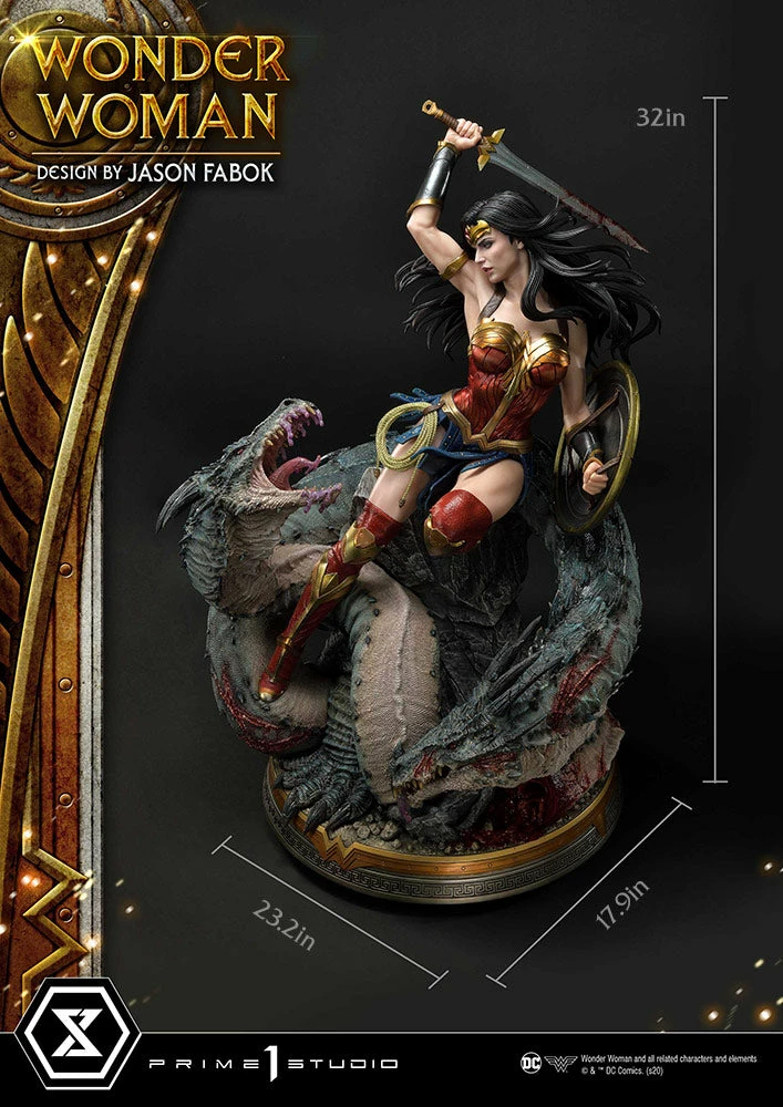 Vendor-unknown Prime 1 Studio Museum Masterline DC Comics Wonder Woman VS Hydra 1/3 Scale Statue Prime 1 Studios 45 Vendor-unknown Prime 1 Studio Museum Masterline DC Comics Wonder Woman VS Hydra 1/3 Scale Statue Prime 1 Studios