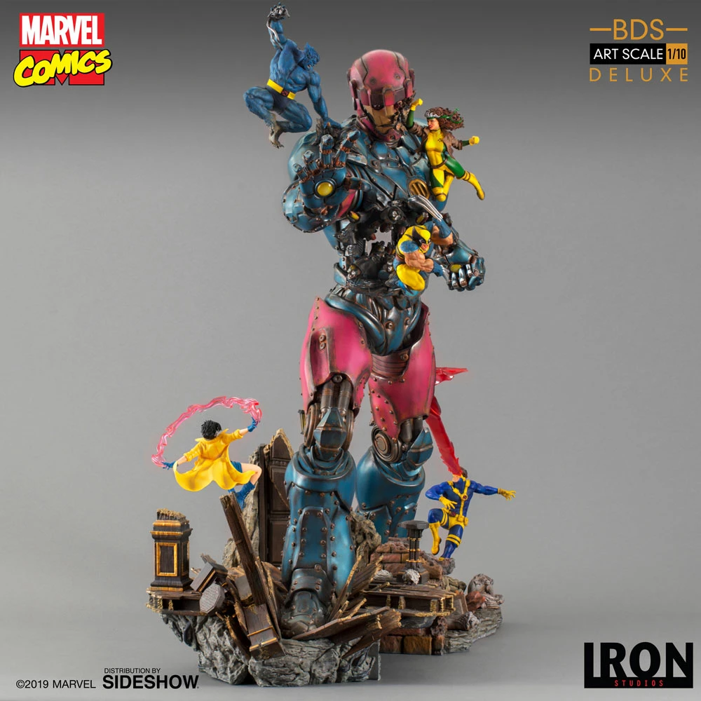 Maybang's Collectibles Iron Studios Art Scale 1/10 Scale - Battle Diorama Series - Marvel Comics X-Men VS Sentinel #1 (Deluxe) Statue Sideshow Collectibles 2 Maybang's Collectibles Iron Studios Art Scale 1/10 Scale - Battle Diorama Series - Marvel Comics X-Men VS Sentinel #1 (Deluxe) Statue Sideshow Collectibles