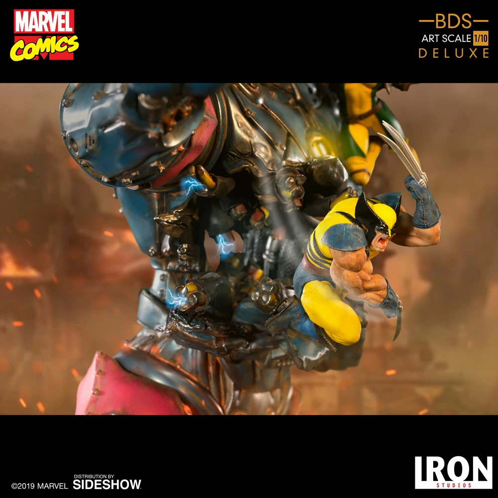 Maybang's Collectibles Iron Studios Art Scale 1/10 Scale - Battle Diorama Series - Marvel Comics X-Men VS Sentinel #1 (Deluxe) Statue Sideshow Collectibles 24 Maybang's Collectibles Iron Studios Art Scale 1/10 Scale - Battle Diorama Series - Marvel Comics X-Men VS Sentinel #1 (Deluxe) Statue Sideshow Collectibles