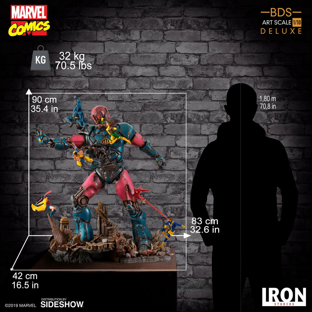 Maybang's Collectibles Iron Studios Art Scale 1/10 Scale - Battle Diorama Series - Marvel Comics X-Men VS Sentinel #1 (Deluxe) Statue Sideshow Collectibles 25 Maybang's Collectibles Iron Studios Art Scale 1/10 Scale - Battle Diorama Series - Marvel Comics X-Men VS Sentinel #1 (Deluxe) Statue Sideshow Collectibles