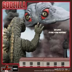 Maybang's Collectibles Mezco Toyz 5 Points XL Godzilla Vs Hedorah Godzilla & Hedorah (Final & Flying Forms) Figure Boxed Set