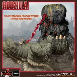 Maybang's Collectibles Mezco Toyz 5 Points XL Godzilla Vs Hedorah Godzilla & Hedorah (Final & Flying Forms) Figure Boxed Set