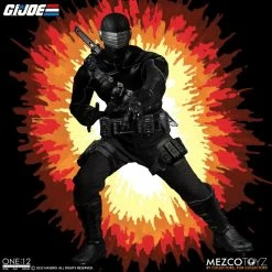 Maybang's Collectibles Mezco Toyz One12 Collective G.I. Joe Snake Eyes Deluxe Edition 1/12 Scale Collectible Figure