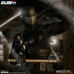 Maybang's Collectibles Mezco Toyz One12 Collective G.I. Joe Snake Eyes Deluxe Edition 1/12 Scale Collectible Figure