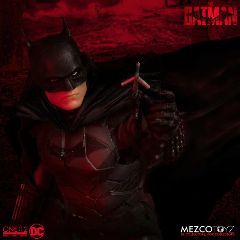 Maybang's Collectibles Mezco Toyz One12 Collective The Batman: Batman 1/12 Scale Collectible Figure 6 Maybang's Collectibles Mezco Toyz One12 Collective The Batman: Batman 1/12 Scale Collectible Figure