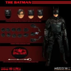 Maybang's Collectibles Mezco Toyz One12 Collective The Batman: Batman 1/12 Scale Collectible Figure 31 Maybang's Collectibles Mezco Toyz One12 Collective The Batman: Batman 1/12 Scale Collectible Figure