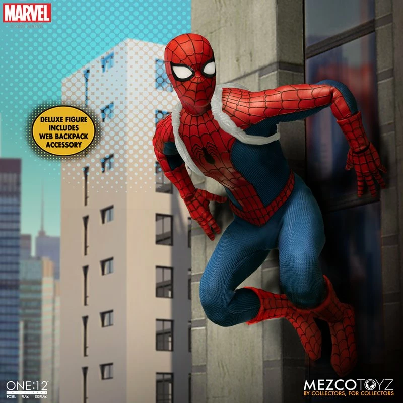 Maybang's Collectibles Mezco Toyz One:12 Collective Marvel Comics Amazing Spider-Man Deluxe Edition 1/12 Scale Collectible Figure 8 Maybang's Collectibles Mezco Toyz One:12 Collective Marvel Comics Amazing Spider-Man Deluxe Edition 1/12 Scale Collectible Figure