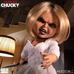 Maybang's Collectibles Mezco Toyz Seed Of Chucky Mezco Designer Series Mega Scale Talking Tiffany Figure