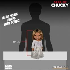 Maybang's Collectibles Mezco Toyz Seed Of Chucky Mezco Designer Series Mega Scale Talking Tiffany Figure