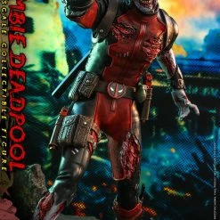 Maybang's Collectibles Hot Toys Marvel Comic Masterpiece Series Zombie Deadpool 1/6 Scale 12" Collectible Figure 28 Maybang's Collectibles Hot Toys Marvel Comic Masterpiece Series Zombie Deadpool 1/6 Scale 12