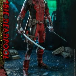 Maybang's Collectibles Hot Toys Marvel Comic Masterpiece Series Zombie Deadpool 1/6 Scale 12" Collectible Figure 31 Maybang's Collectibles Hot Toys Marvel Comic Masterpiece Series Zombie Deadpool 1/6 Scale 12