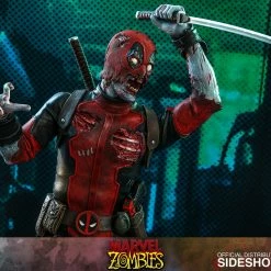 Maybang's Collectibles Hot Toys Marvel Comic Masterpiece Series Zombie Deadpool 1/6 Scale 12" Collectible Figure 35 Maybang's Collectibles Hot Toys Marvel Comic Masterpiece Series Zombie Deadpool 1/6 Scale 12