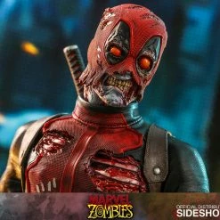 Maybang's Collectibles Hot Toys Marvel Comic Masterpiece Series Zombie Deadpool 1/6 Scale 12" Collectible Figure 39 Maybang's Collectibles Hot Toys Marvel Comic Masterpiece Series Zombie Deadpool 1/6 Scale 12