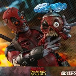 Maybang's Collectibles Hot Toys Marvel Comic Masterpiece Series Zombie Deadpool 1/6 Scale 12" Collectible Figure 41 Maybang's Collectibles Hot Toys Marvel Comic Masterpiece Series Zombie Deadpool 1/6 Scale 12
